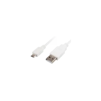 Sharkoon Regular USB 2.0 to micro USB Cable Λευκό 2m 1τμχ 4044951017775