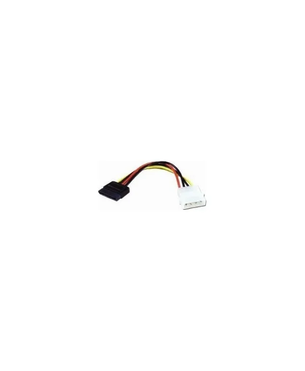 Sharkoon 4-Pin Molex - 15-Pin Sata Cable 0.15m Μαύρο 4044951018888