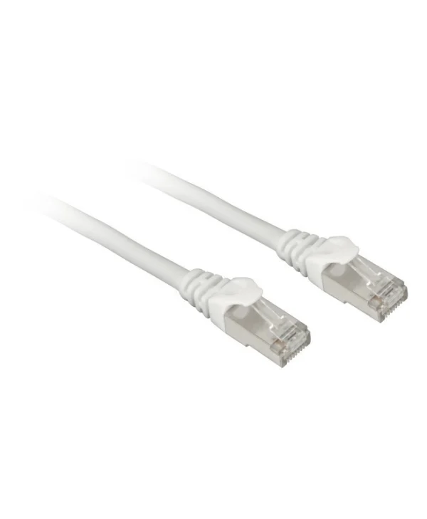 Sharkoon S/FTP Cat.7a (10Gbps) Καλώδιο Δικτύου Ethernet 2m Λευκό 4044951029419