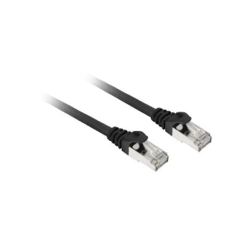Sharkoon S/FTP Cat.7a (10Gbps) Καλώδιο Δικτύου Ethernet 2m Μαύρο 4044951029341