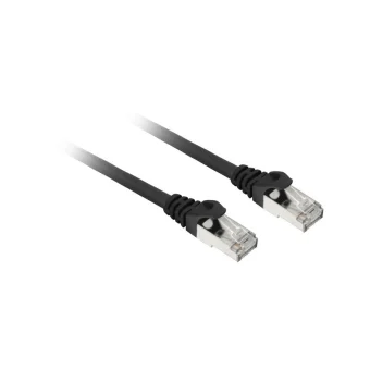Sharkoon S/FTP Cat.7a (10Gbps) Καλώδιο Δικτύου Ethernet 7.5m Μαύρο 4044951029372