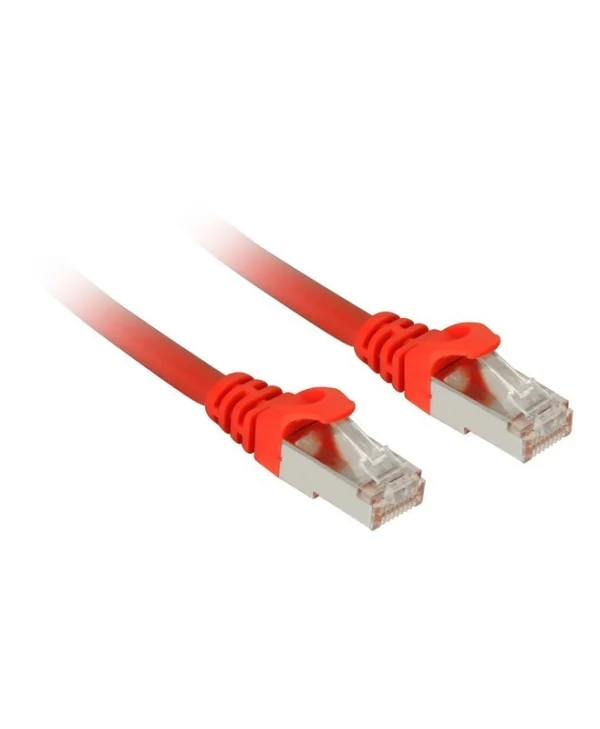 Sharkoon S/FTP Cat.7a (10Gbps) Καλώδιο Δικτύου Ethernet 7.5m Κόκκινο 4044951029518