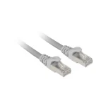 Sharkoon S/FTP Cat.7a (10Gbps) Καλώδιο Δικτύου Ethernet 2m Γκρι 4044951029693