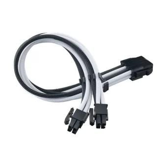 Silverstone 8-Pin EPS - 4 Pin EPS Cable 0.3m Μαύρο SST-PP07E-EPS8BW
