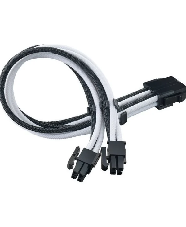 Silverstone 8-Pin EPS - 4 Pin EPS Cable 0.3m Μαύρο SST-PP07E-EPS8BW