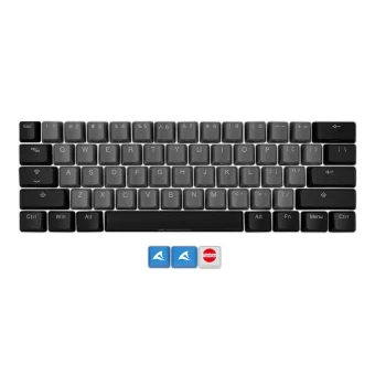 Sharkoon SKILLER SAC20 S4 ISO 61 PBT keycaps 4044951037469