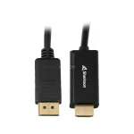 Sharkoon Cable DisplayPort male - HDMI male 1m Μαύρο 4044951037667 - Image 3