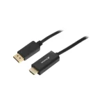 Sharkoon Cable DisplayPort male - HDMI male 1m Μαύρο 4044951037667 - Image 4