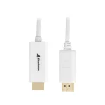 Sharkoon Cable DisplayPort male - HDMI male 2m Λευκό (MX-1847829) 4044951037711 - Image 3