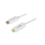 Sharkoon Cable DisplayPort male - HDMI male 2m Λευκό (MX-1847829) 4044951037711 - Image 4