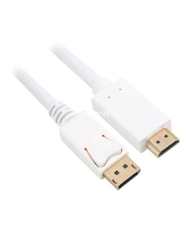 Sharkoon Cable DisplayPort male - HDMI male 3m Λευκό 4044951037728