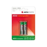 AgfaPhoto Επαναφορτιζόμενες Μπαταρίες AAA Ni-MH 950mAh 1.2V 2τμχ 132-803944 - Image 2
