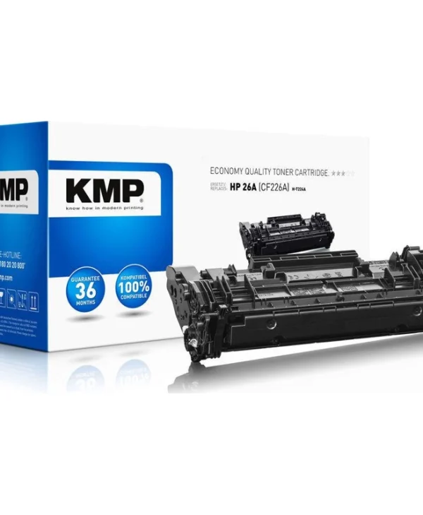 KMP H-T224A Συμβατό Toner για Laser Εκτυπωτή HP 26A CF226A 4000 Σελίδων Μαύρο 2539,4000