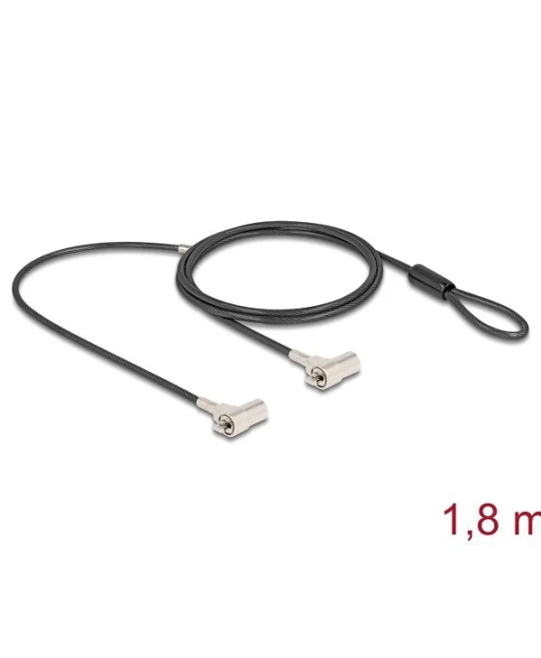 Κλειδαριά Laptop Navilock Dual 2 Kesnington Slots 20934
