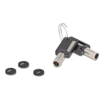 Κλειδαριά Laptop Navilock Dual 2 Kesnington Slots 20935 - Image 3