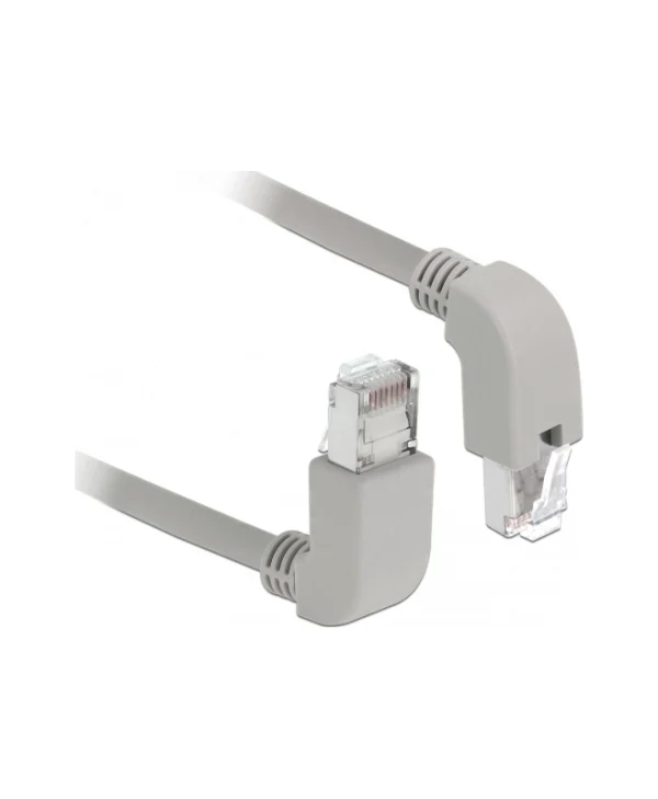 DeLock S/FTP Cat.6a (Gigabit) Καλώδιο Δικτύου Ethernet 1m Γκρι 85871