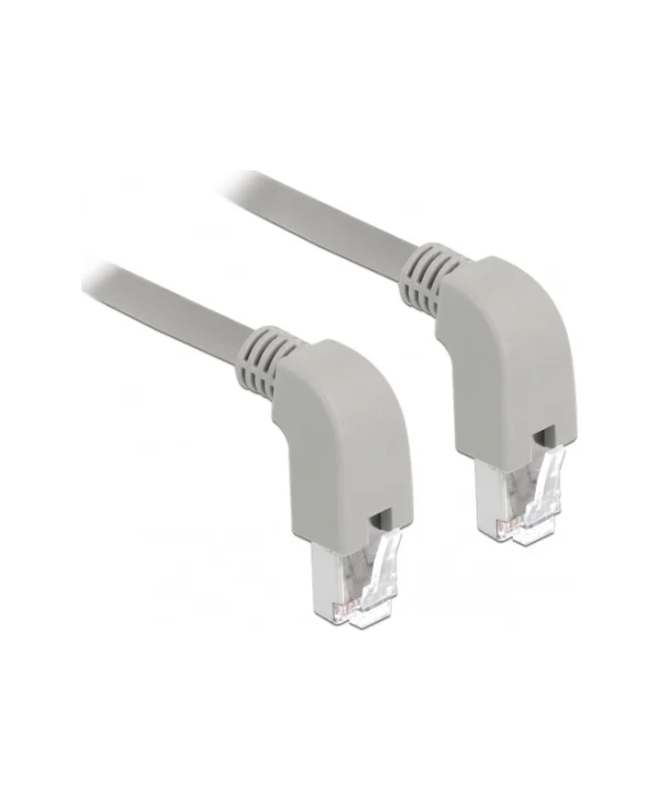 DeLock S/FTP Cat.6a (Gigabit) Καλώδιο Δικτύου Ethernet 0.5m Γκρι 85876