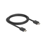DeLock Cable DisplayPort male - DisplayPort male 1.8m Μαύρο (81175)