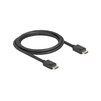 DeLock Cable DisplayPort male - DisplayPort male 1.8m Μαύρο (81175)