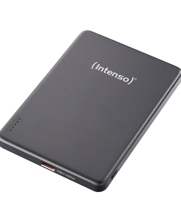 Intenso Mw MagSafe Power Bank 5000mAh 50W με Θύρα USB-C Power Delivery Γκρι 7344024