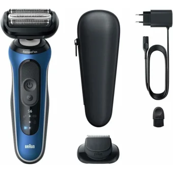 Braun 62-B1200S Ξυριστική Μηχανή Προσώπου Επαναφορτιζόμενη / Με Καλώδιο 8700216644907