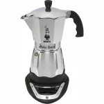 Bialetti Moka Timer Ηλεκτρικό Μπρίκι Espresso 6cups 356W Inox Ασημί 0006093/NP - Image 5