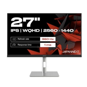 Japannext JN-I270WQHD300F IPS HDR Gaming Monitor 27" QHD 2560x1440 300Hz με Χρόνο Απόκρισης 2ms GTG Γκρι JN-I270WQHD300F-HSP