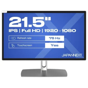 Japannext IPS2152FHDR IPS HDR Touch Monitor 21.5" FHD 1920x1080 Λευκό JN-IPS2152FHDR-C65W-FLD-T