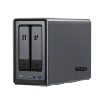Ugreen DXP2800 & 2x Seagate IronWolf HDD 4TB NAS Tower με 2 θέσεις για HDD/SSD UGRSEA-XP1 - Image 2