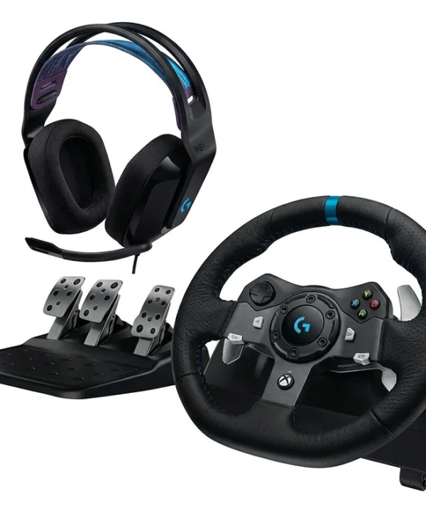 Logitech G920 + G335 Τιμονιέρα με Πετάλια για PC / Xbox Series X/S 991-000551