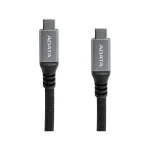 Adata Magnetic USB 2.0 Cable USB-C male - USB-C 100W PD Μαύρο CACCU3-100W-100AN-BK
