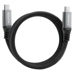 Adata Magnetic USB 2.0 Cable USB-C male - USB-C 100W PD Μαύρο CACCU3-100W-100AN-BK - Image 2