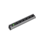 Bachmann Πολύπριζο 6 Θέσεων με USB-A, Διακόπτη και Καλώδιο 2m 300.003 - Image 2