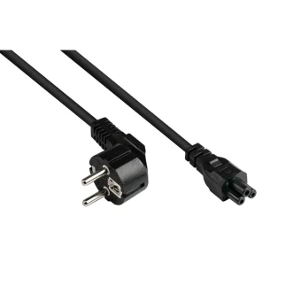 Good Connections Schuko - IEC C5 Cable 1.8m Μαύρο P0105-S018