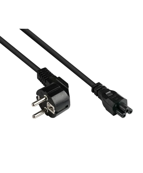 Good Connections Schuko - IEC C5 Cable 1.8m Μαύρο P0105-S018