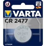 Varta Μπαταρία Λιθίου Ρολογιών CR2477 3V 1τμχ 06477101401