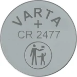 Varta Μπαταρία Λιθίου Ρολογιών CR2477 3V 1τμχ 06477101401 - Image 2