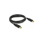 DeLock USB 2.0 Cable USB-C male - USB-C Μαύρο 3m 83325 - Image 2