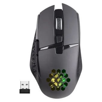 Defender GM-514 Ασύρματο RGB Gaming Ποντίκι 3200 DPI Μαύρο 52514