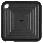 Silicon Power PC60 USB-C Εξωτερικός SSD 256GB 2.5" Μαύρο SP256GBPSDPC60CK