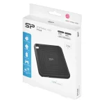 Silicon Power PC60 USB-C Εξωτερικός SSD 256GB 2.5" Μαύρο SP256GBPSDPC60CK - Image 3
