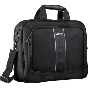 Addison 309014 Τσάντα Ώμου / Χειρός για Laptop 14.1" σε Μαύρο χρώμα