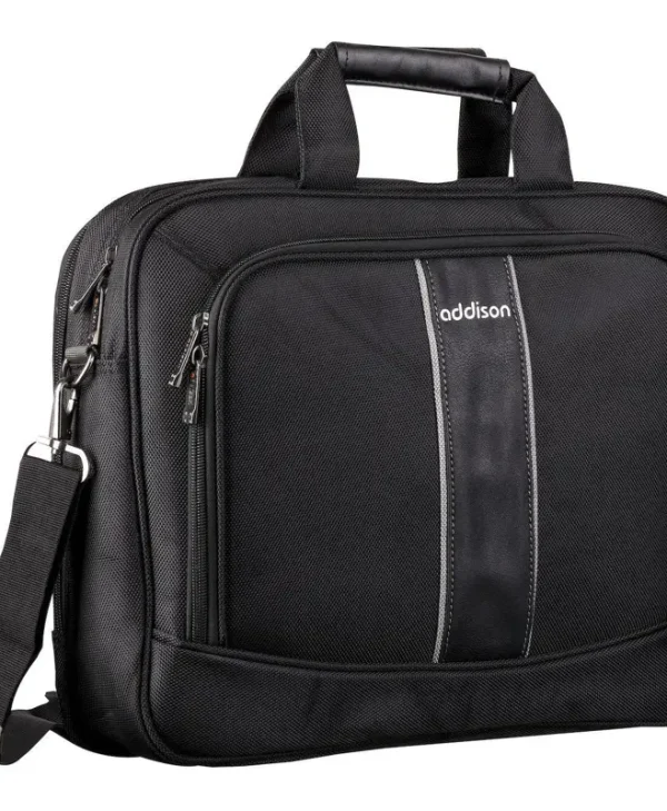 Addison 309014 Τσάντα Ώμου / Χειρός για Laptop 14.1" σε Μαύρο χρώμα