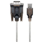 Goobay Καλώδιο RS232 9-pin male σε USB-A 1.5m (95435) - Image 2