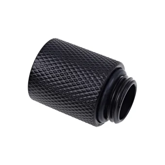Alphacool Eiszapfen extension 20mm G1/4 outer thread to G1/4 Fittings Μαύρο 17256