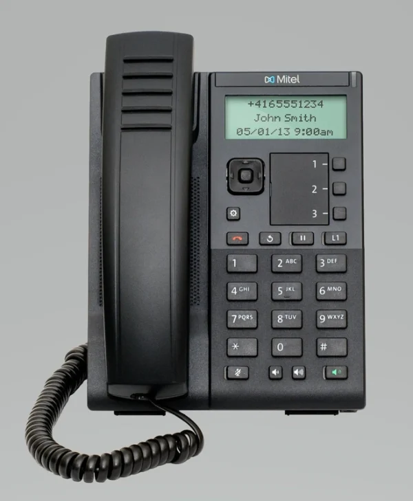 Mitel 6905 Ενσύρματο Τηλέφωνο IP Μαύρο 50008301