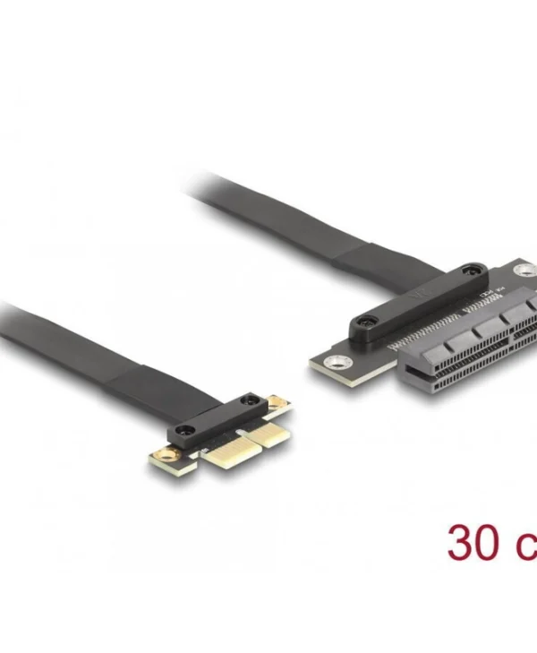 Delock Pci Express 3.0 X1 To X4 Riser Card + 30cm Cable Delock 81495