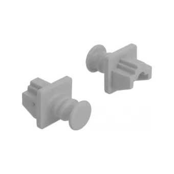 DeLock Κάλυμμα βυσμάτων Grey 10 Pieces 86508