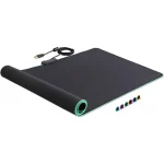DeLock RGB Gaming Mouse Pad XXL (920mm) με RGB Φωτισμό Μαύρο 12555