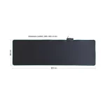 DeLock RGB Gaming Mouse Pad XXL (920mm) με RGB Φωτισμό Μαύρο 12555 - Image 2
